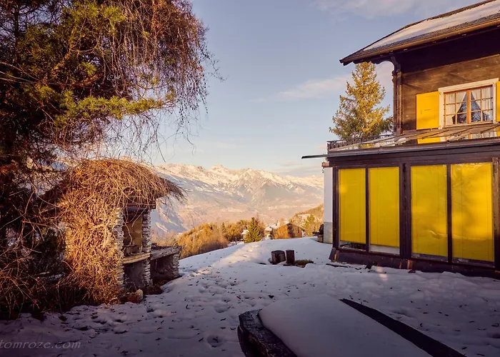 Domek alpejski Bouton D Or La Tzoumaz